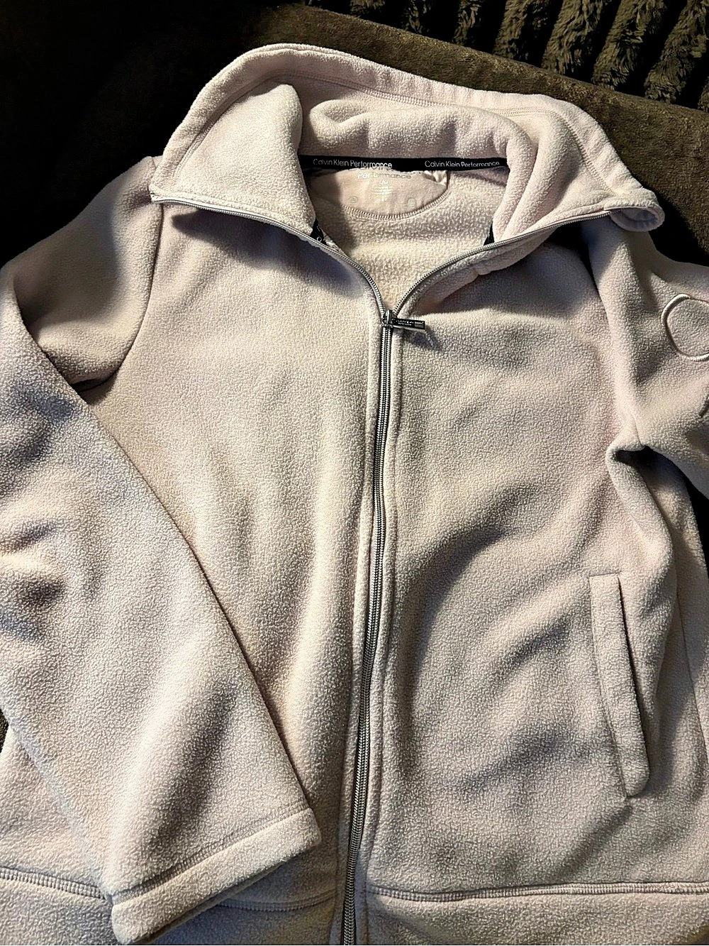 Calvin Klein Performance full-zip jacket Full-Zip Athletic Jacket Size Large